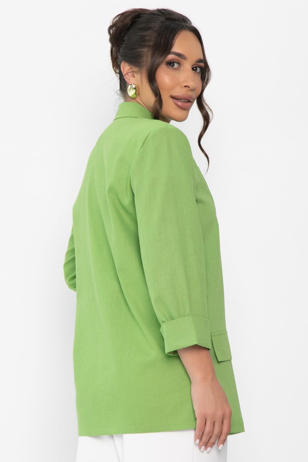 LT Collection Пиджак 589710 Б15429-7М зеленый