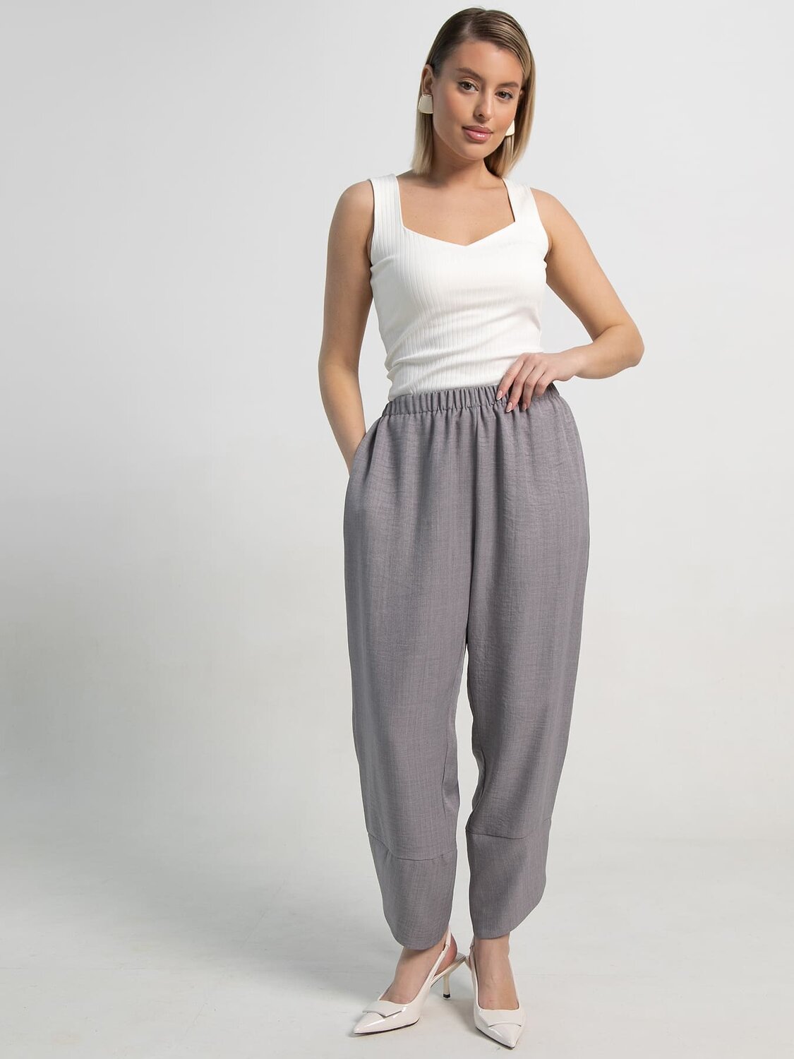 LT Collection Брюки 589719 Б15506-10М серый