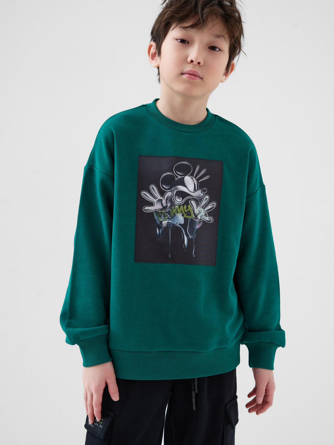 PLAYTODAY Толстовка 589746 12611526 темно-зеленый