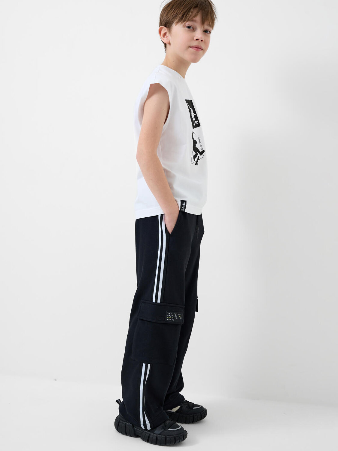 PLAYTODAY Брюки 589748 12611245 черный