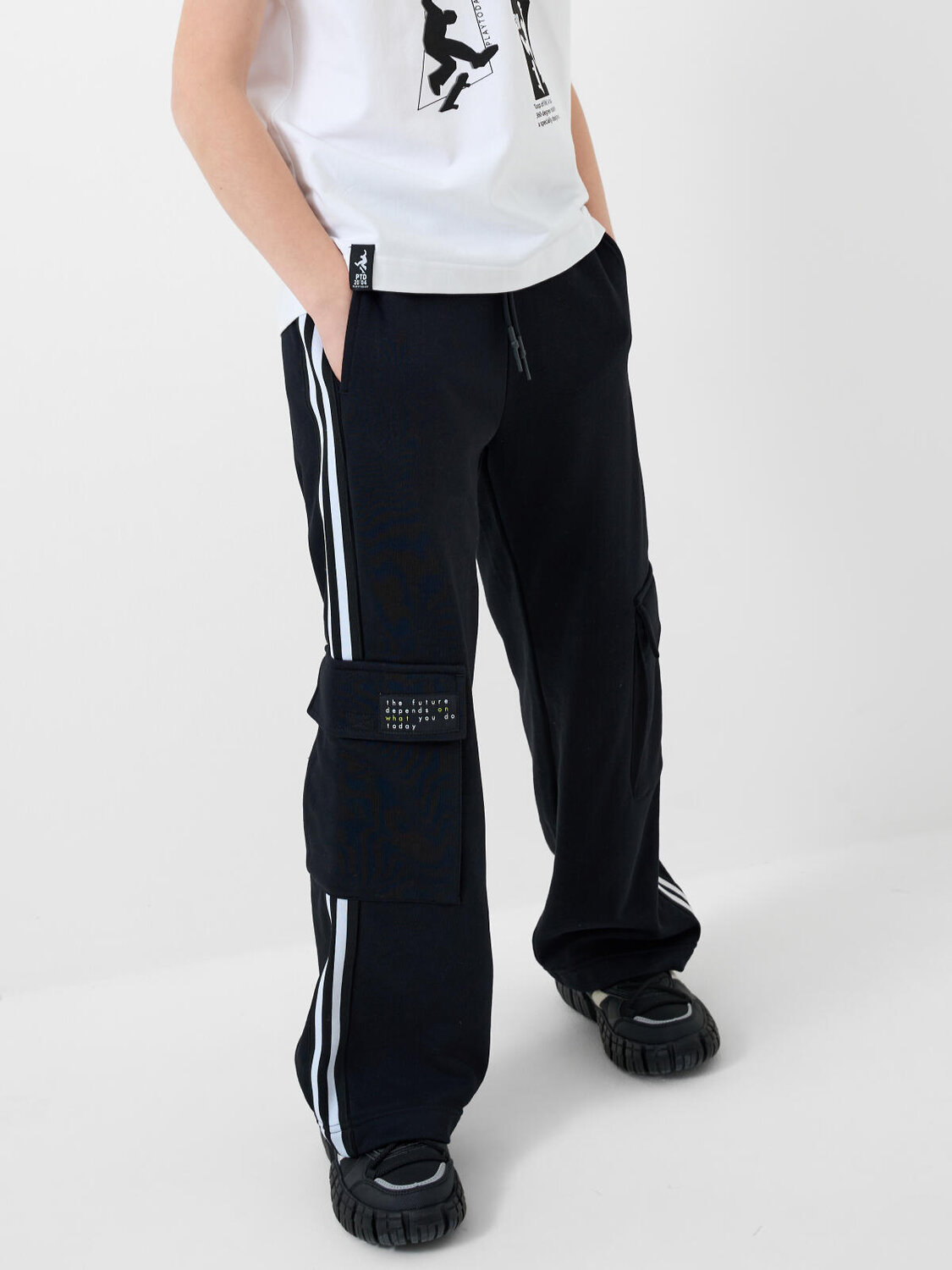 PLAYTODAY Брюки 589748 12611245 черный