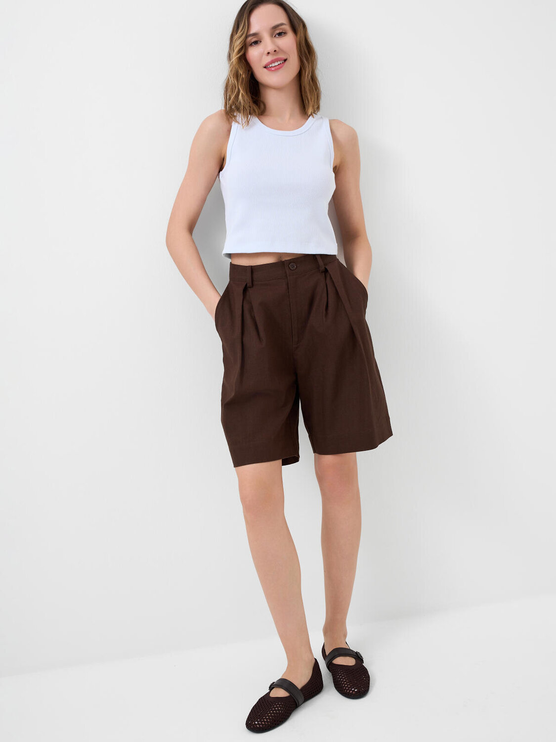 PLAYTODAY Шорты 589764 12666235 коричневый