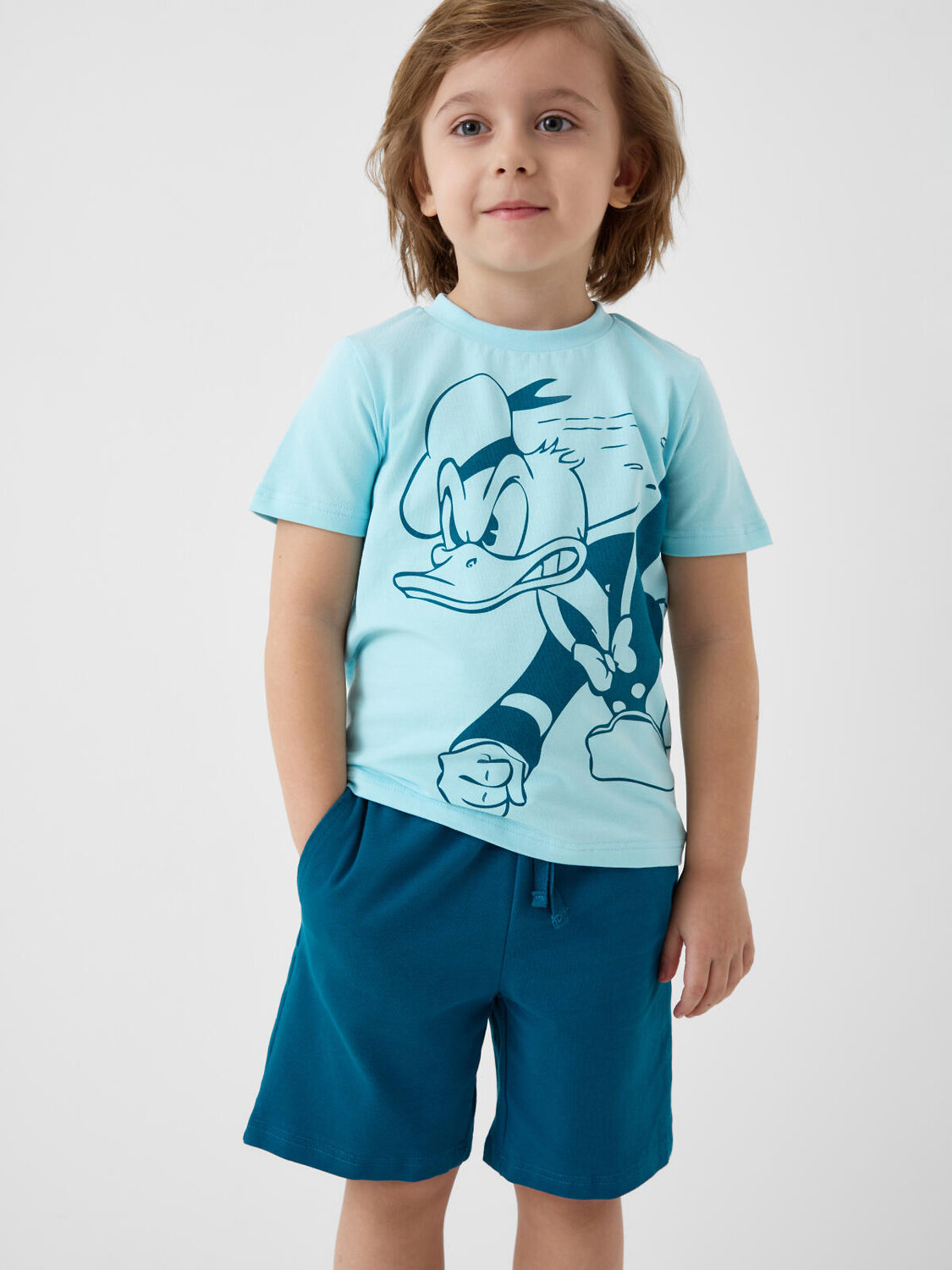 PLAYTODAY Пижама 589766 12612181 голубой,темно-зеленый