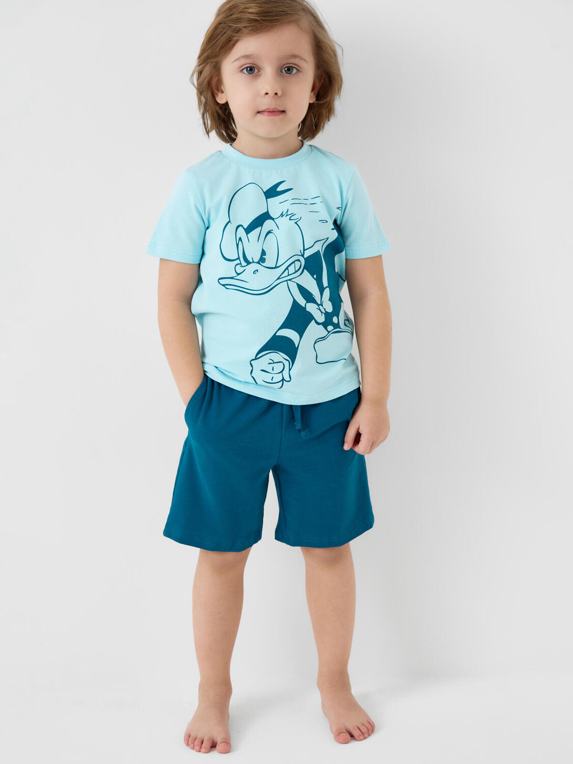 PLAYTODAY Пижама 589766 12612181 голубой,темно-зеленый