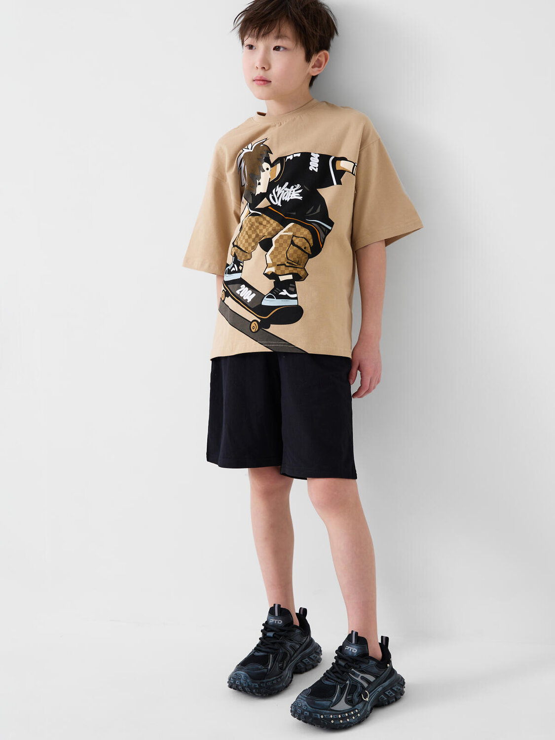 PLAYTODAY Пижама 589769 12611340 черный,бежевый