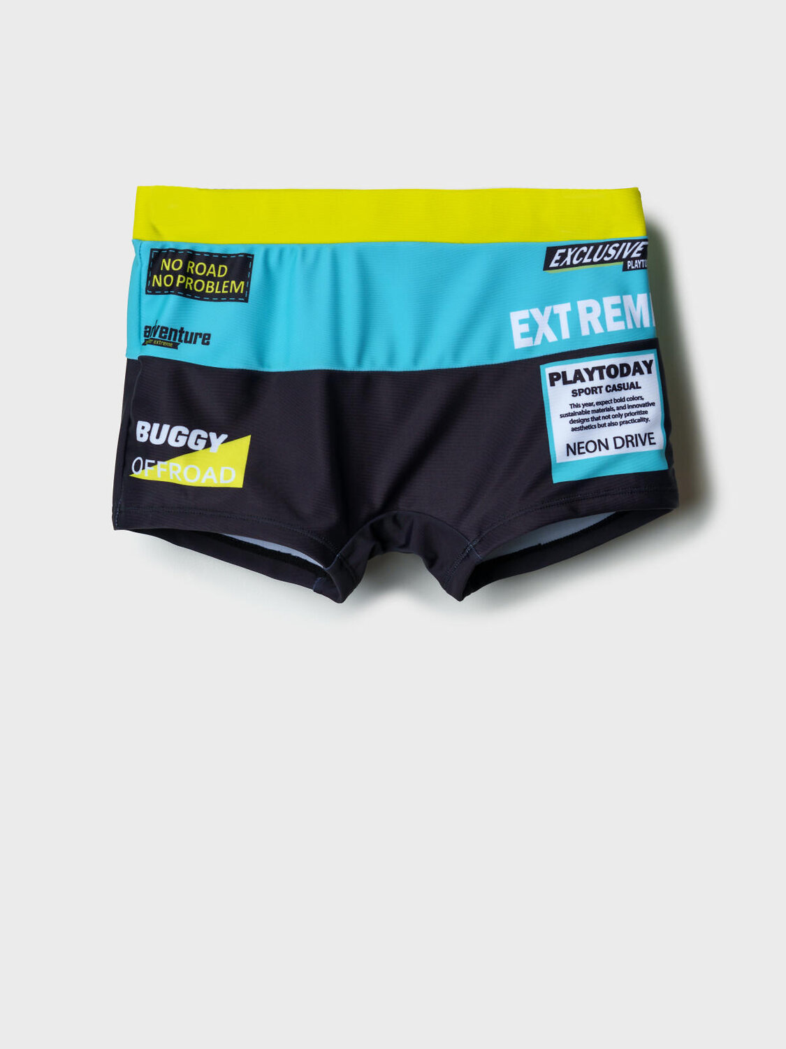 PLAYTODAY Плавки 589773 12611379 черный,светло-зеленый,бирюзовый