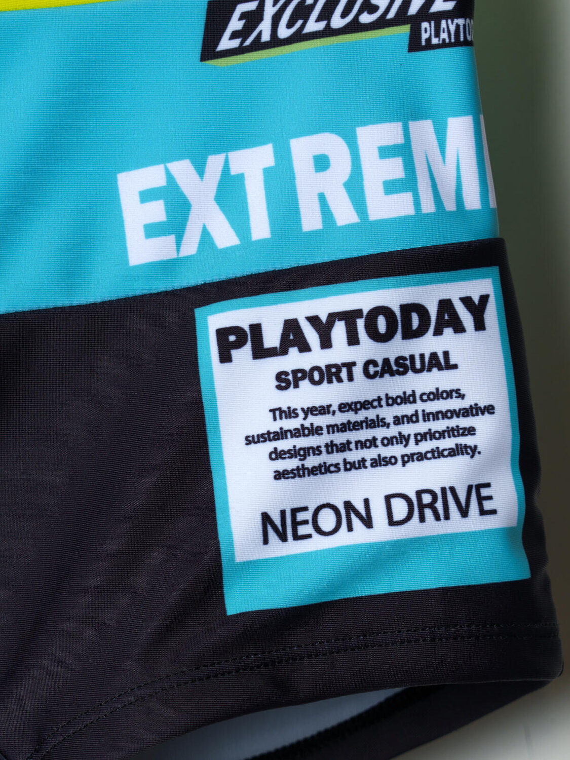 PLAYTODAY Плавки 589773 12611379 черный,светло-зеленый,бирюзовый