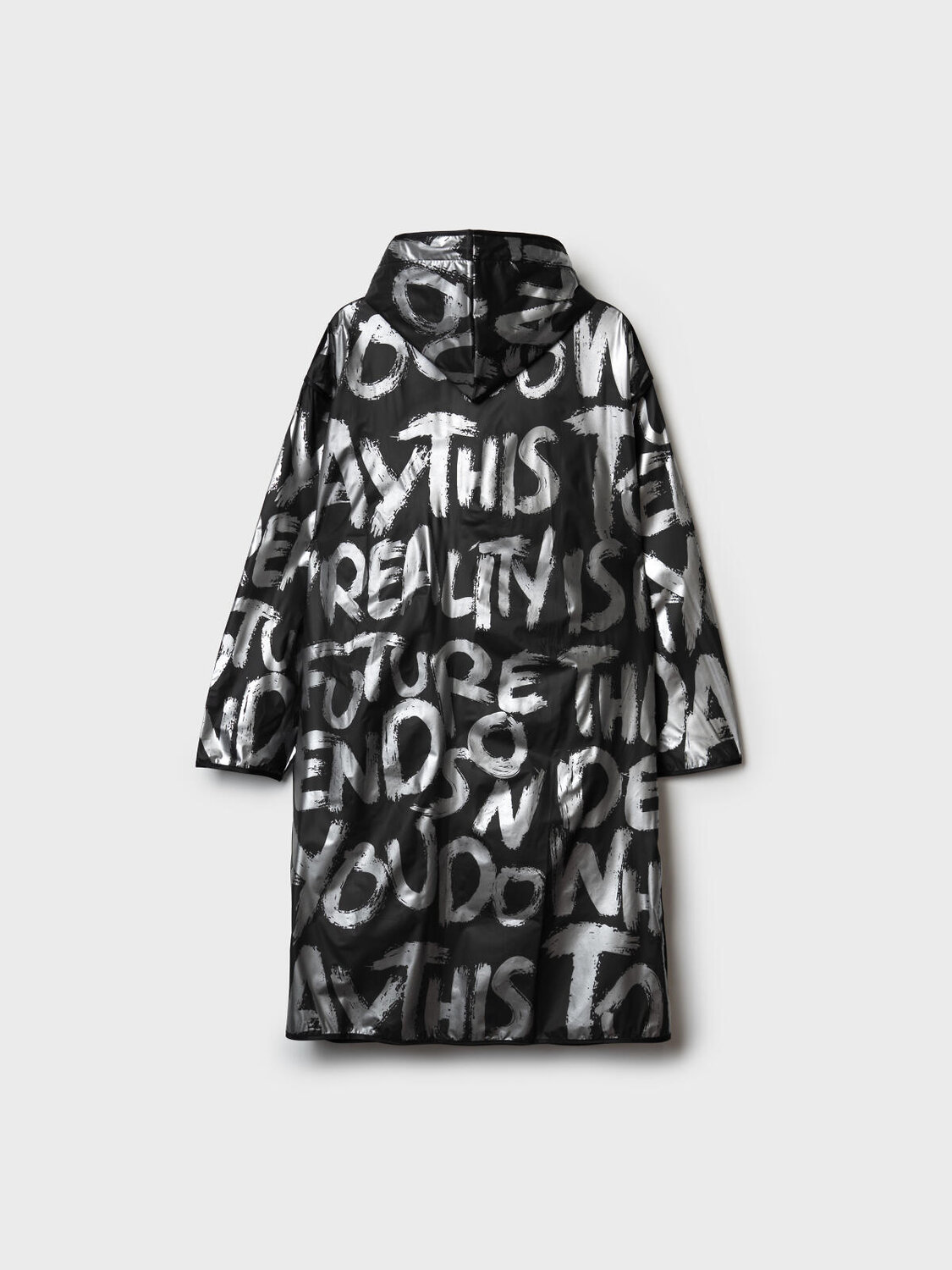 PLAYTODAY Дождевик 589780 12666002 черный,серебряный