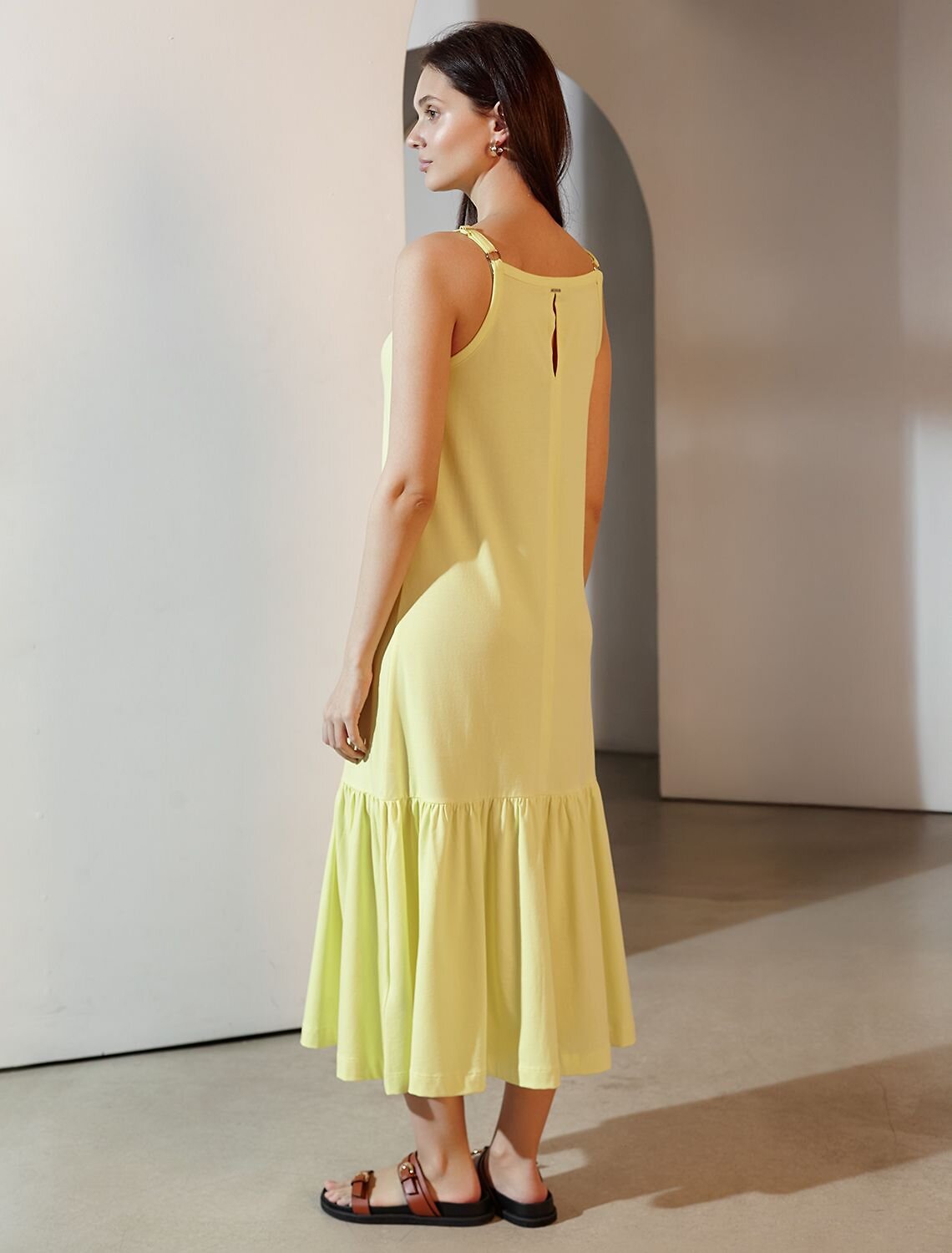 VILATTE Платье 589801 D42.126 лимонный