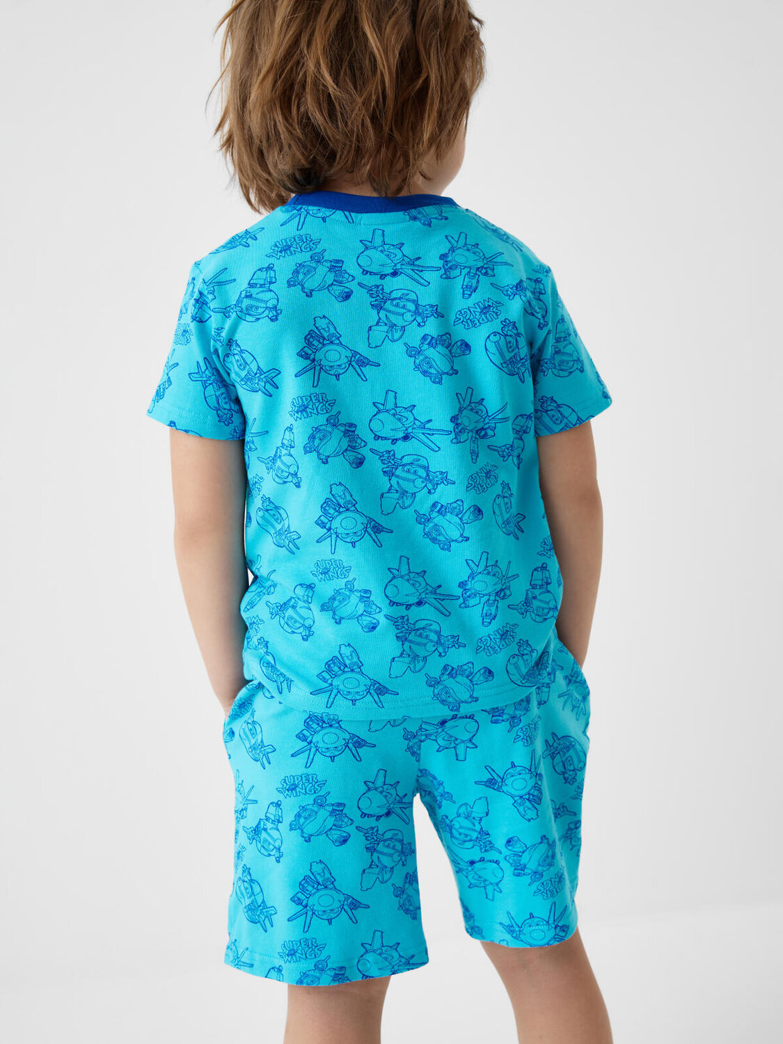 PLAYTODAY Пижама 589814 12632035 тёмно-синий,голубой