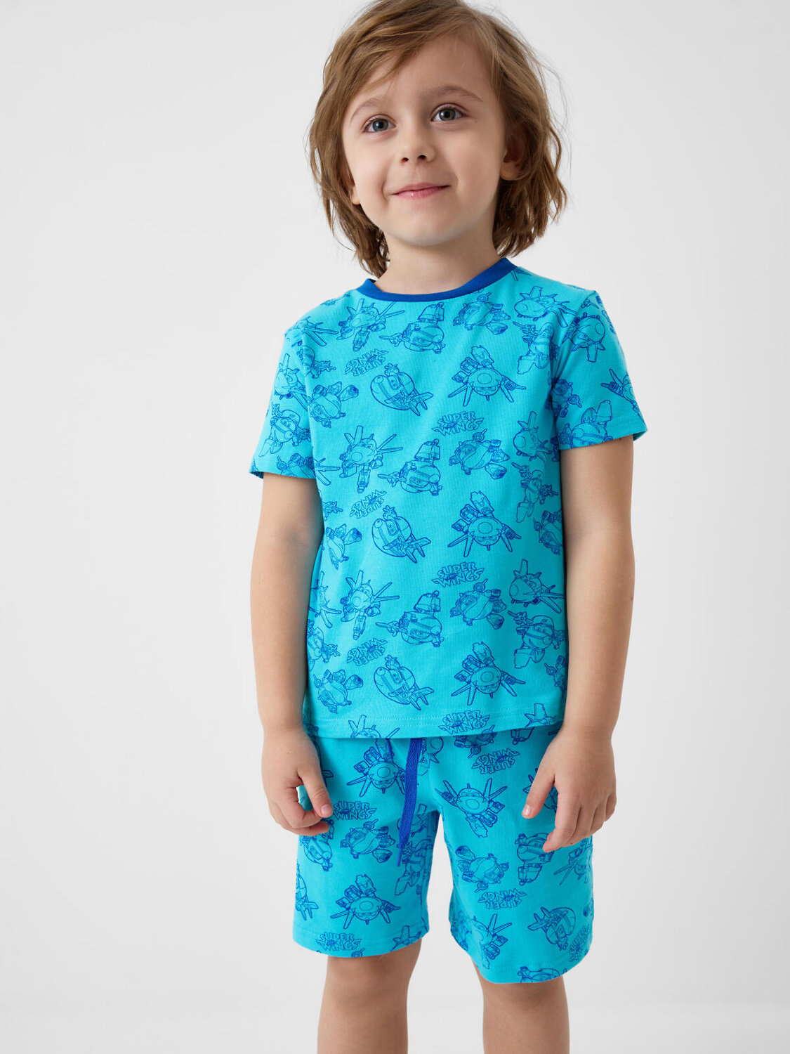 PLAYTODAY Пижама 589814 12632035 тёмно-синий,голубой