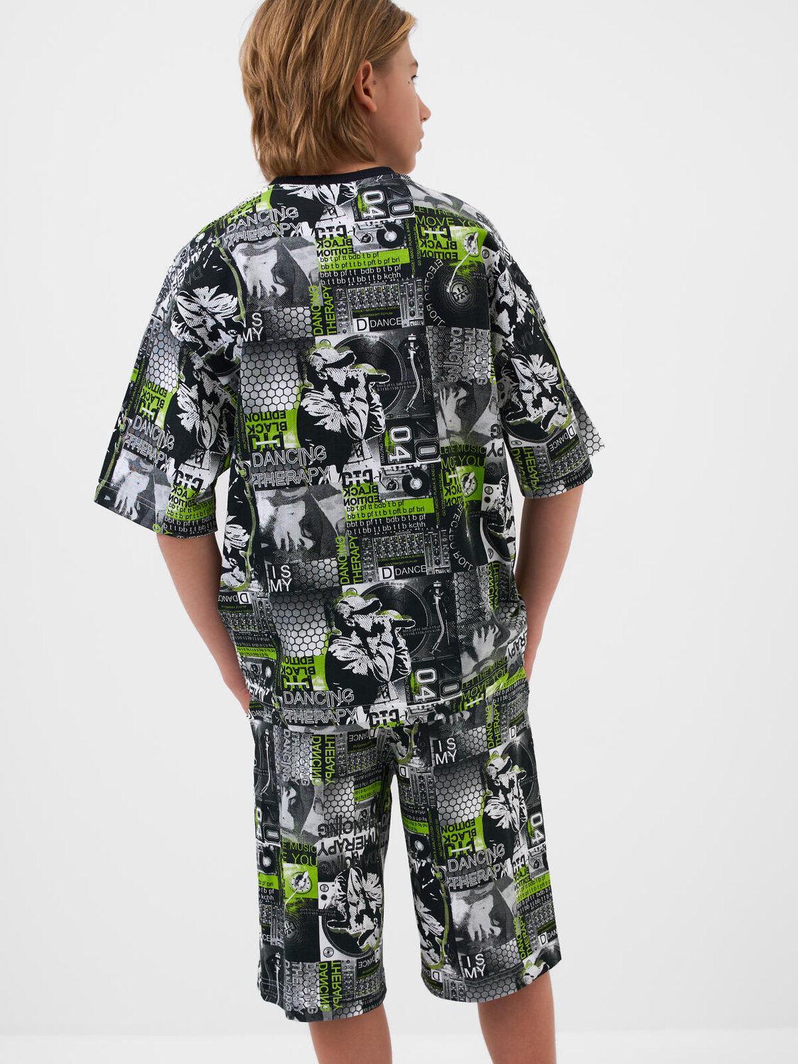 PLAYTODAY Комплект 589819 12611186 белый,светло-зеленый,черный