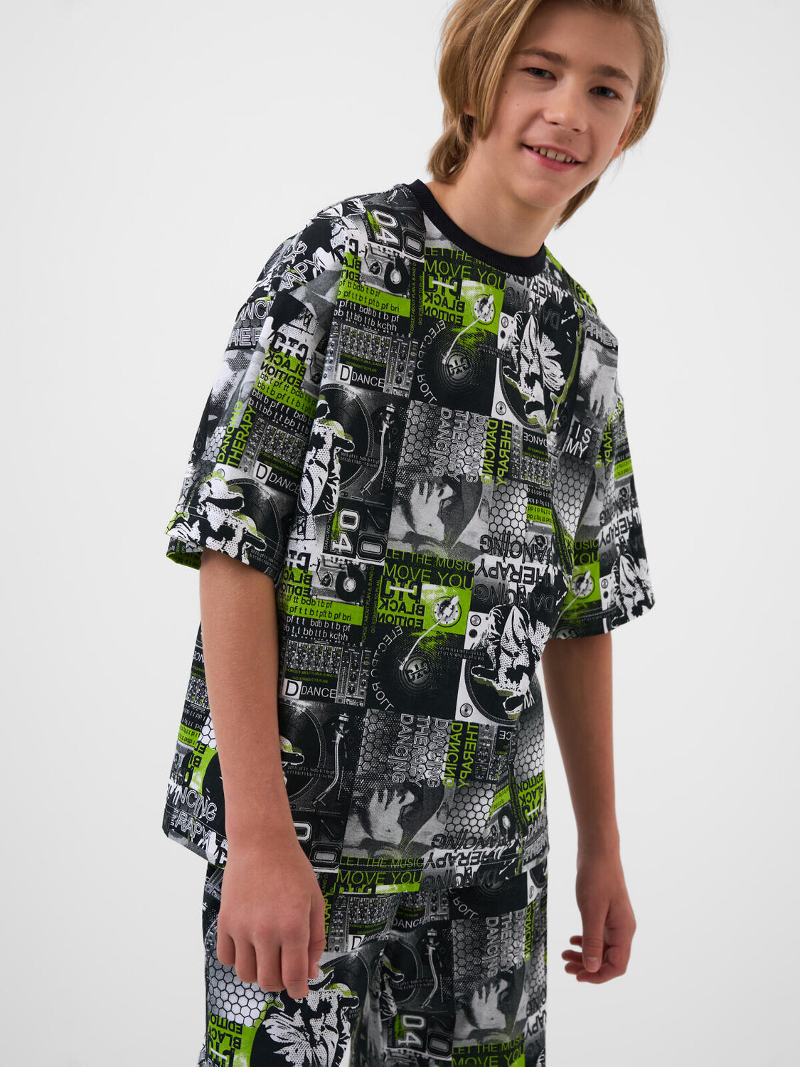 PLAYTODAY Комплект 589819 12611186 белый,светло-зеленый,черный