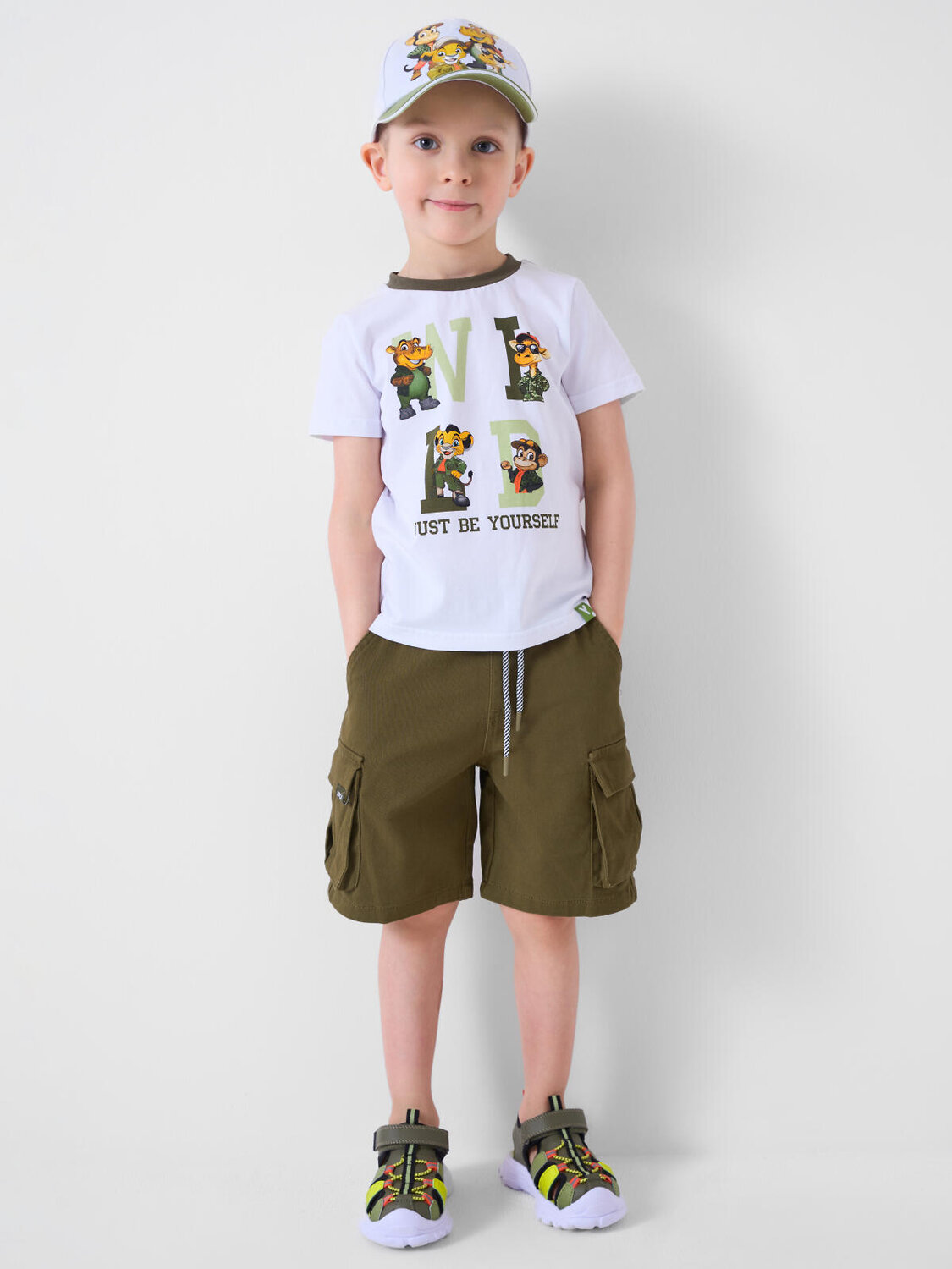 PLAYTODAY Шорты 589829 12612318 темно-зеленый