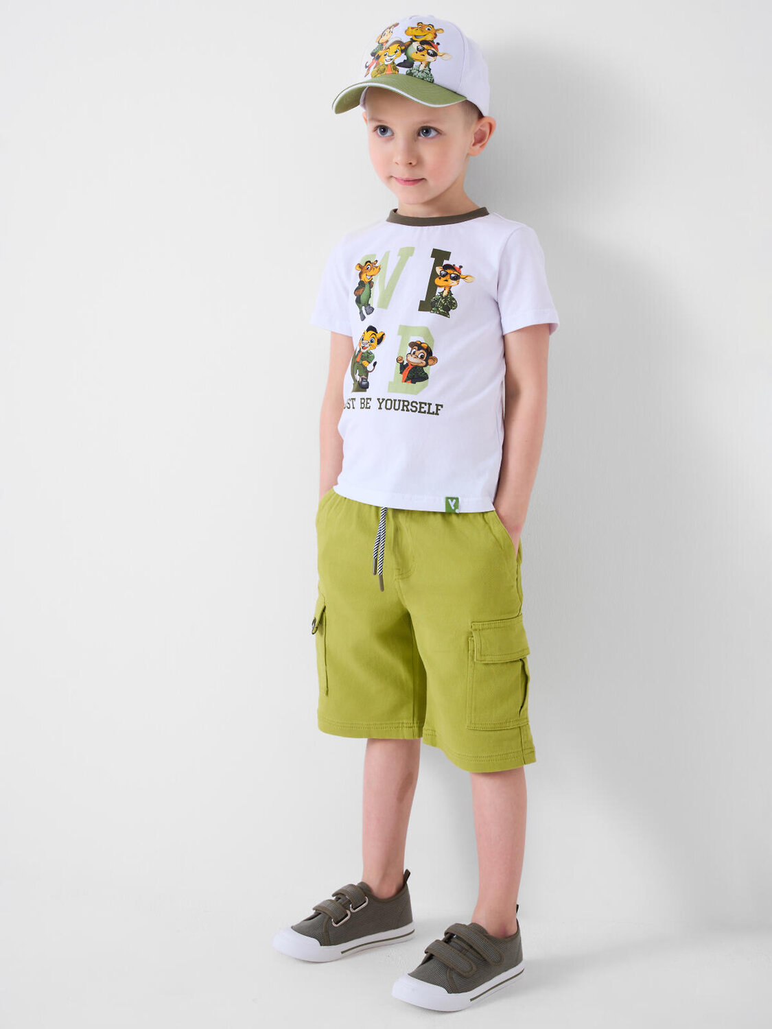 PLAYTODAY Шорты 589832 12612059 светло-зеленый