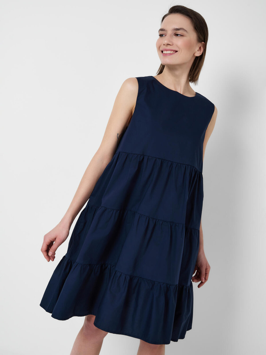 PLAYTODAY Платье 589857 12666228 тёмно-синий