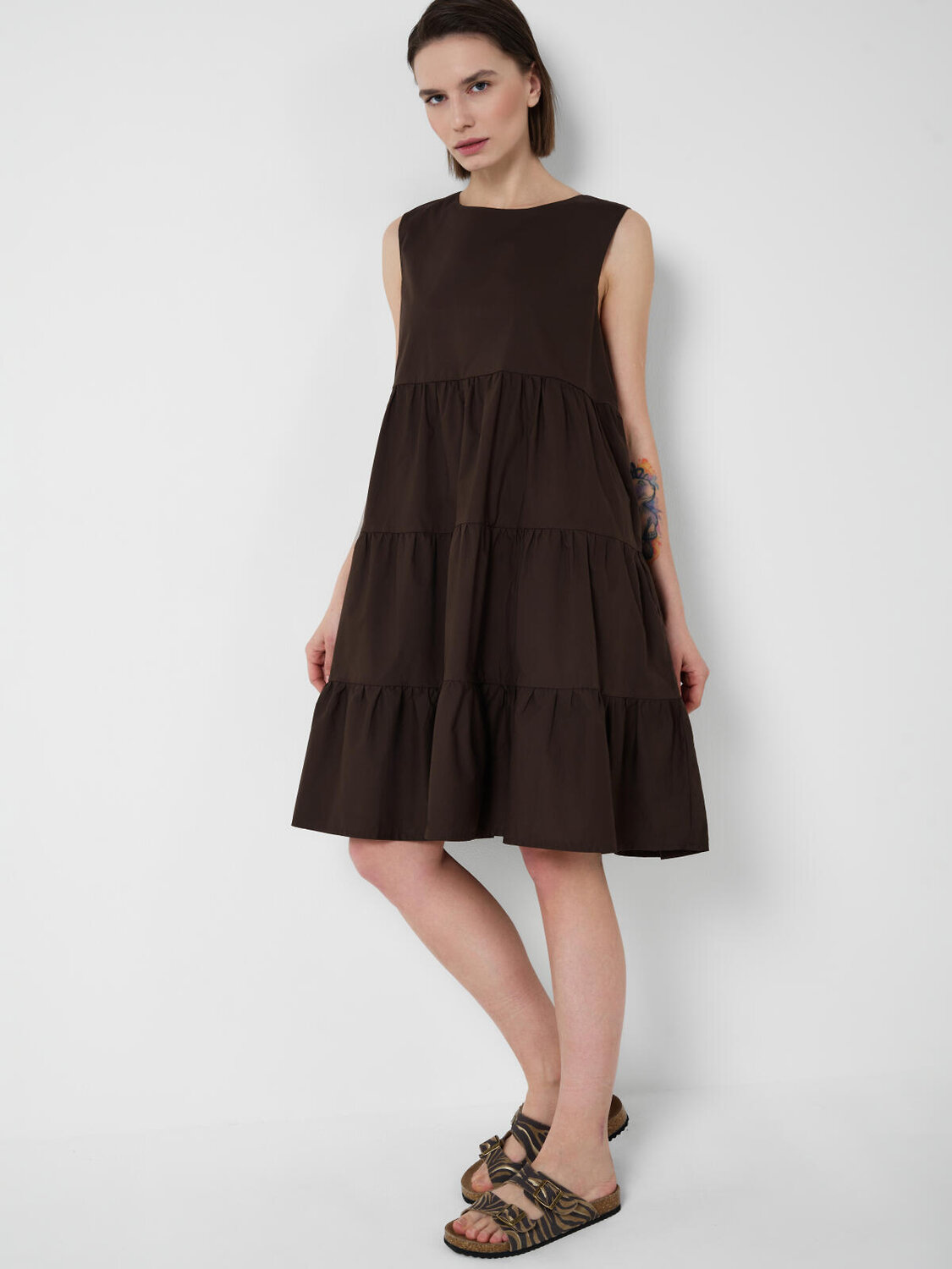 PLAYTODAY Платье 589858 12666229 коричневый