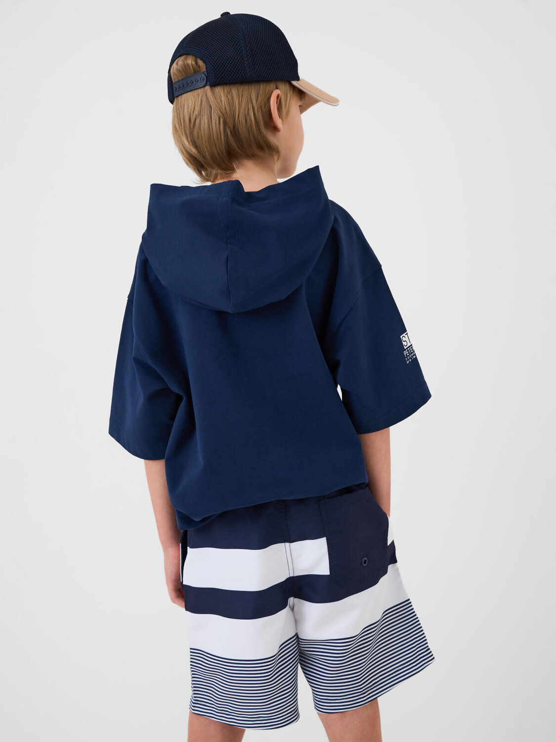 PLAYTODAY Шорты плавательные 589884 12611413 белый,тёмно-синий