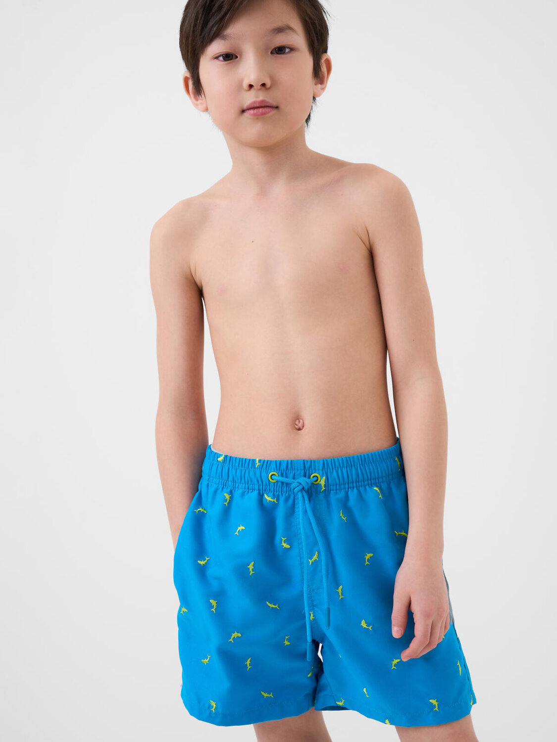 PLAYTODAY Шорты плавательные 589886 12611368 ярко-синий,светло-зеленый