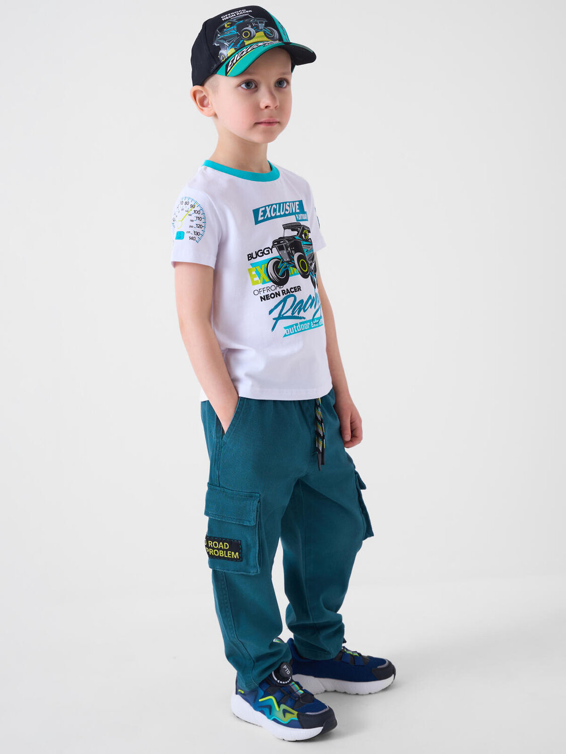 PLAYTODAY Полуботинки 589902 12612745 тёмно-синий,зеленый