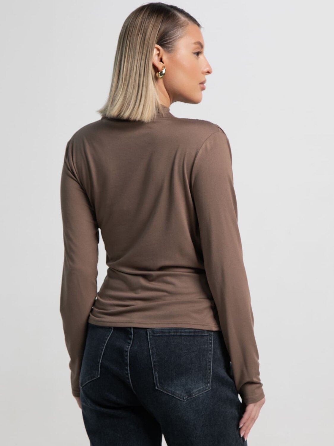 LT Collection Лонгслив 589923 Б15510-7М коричневый