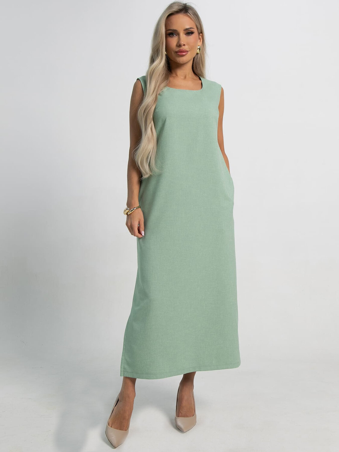 LT Collection Платье 589931 П15354-19М мятный