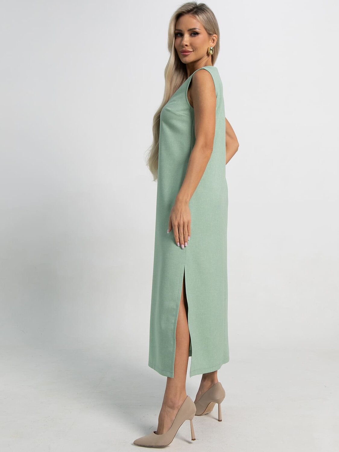 LT Collection Платье 589931 П15354-19М мятный