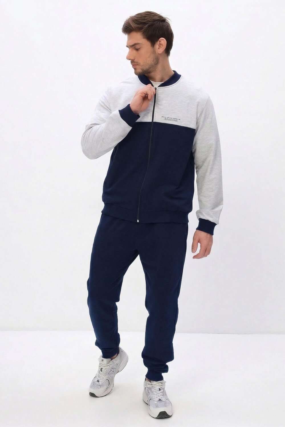 Lika Dress Костюм 589940 10675 Серый/Т.синий