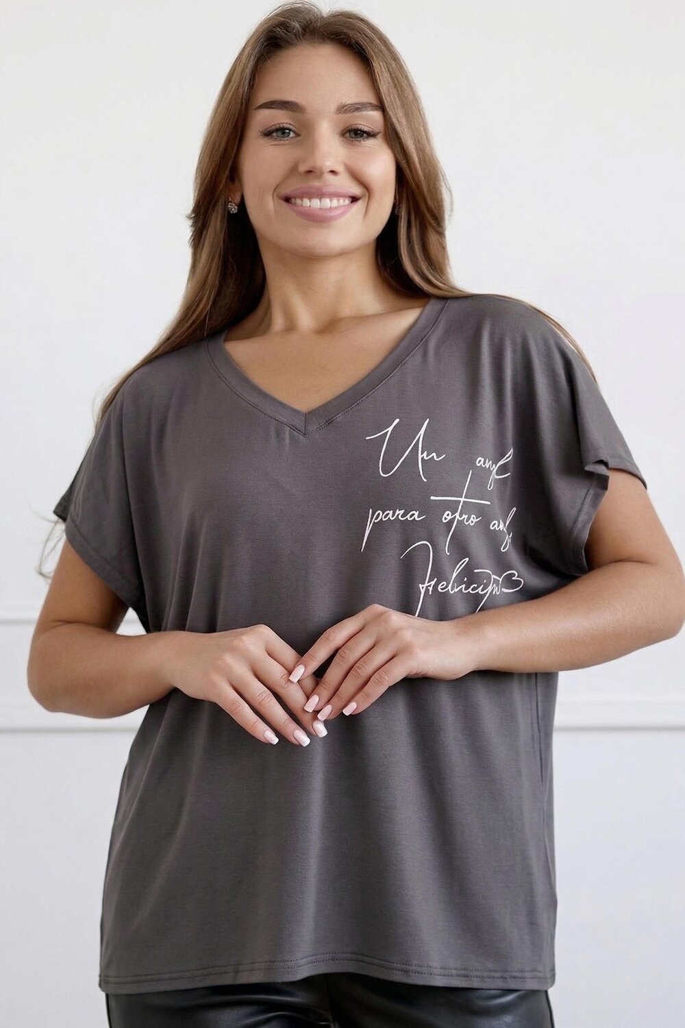 Lika Dress Футболка 589942 10654 Темно-серый