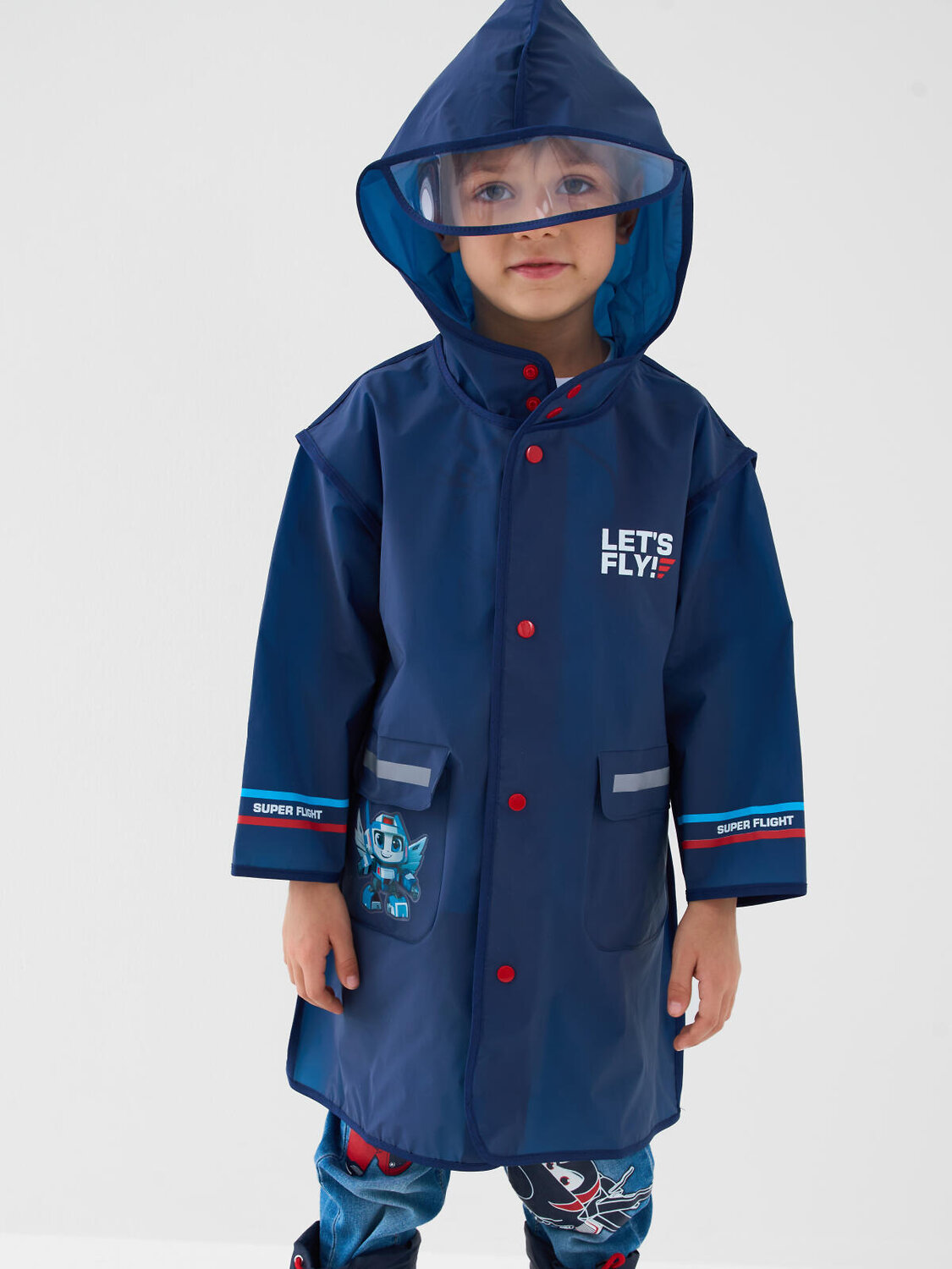 PLAYTODAY Дождевик 589966 12612715 тёмно-синий