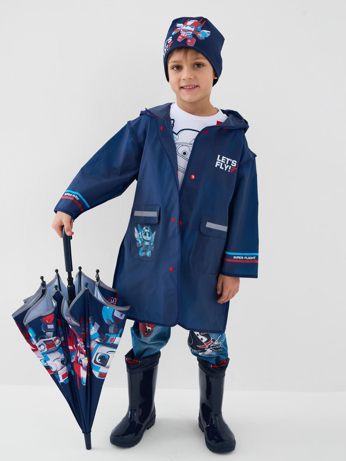 PLAYTODAY Дождевик 589966 12612715 тёмно-синий