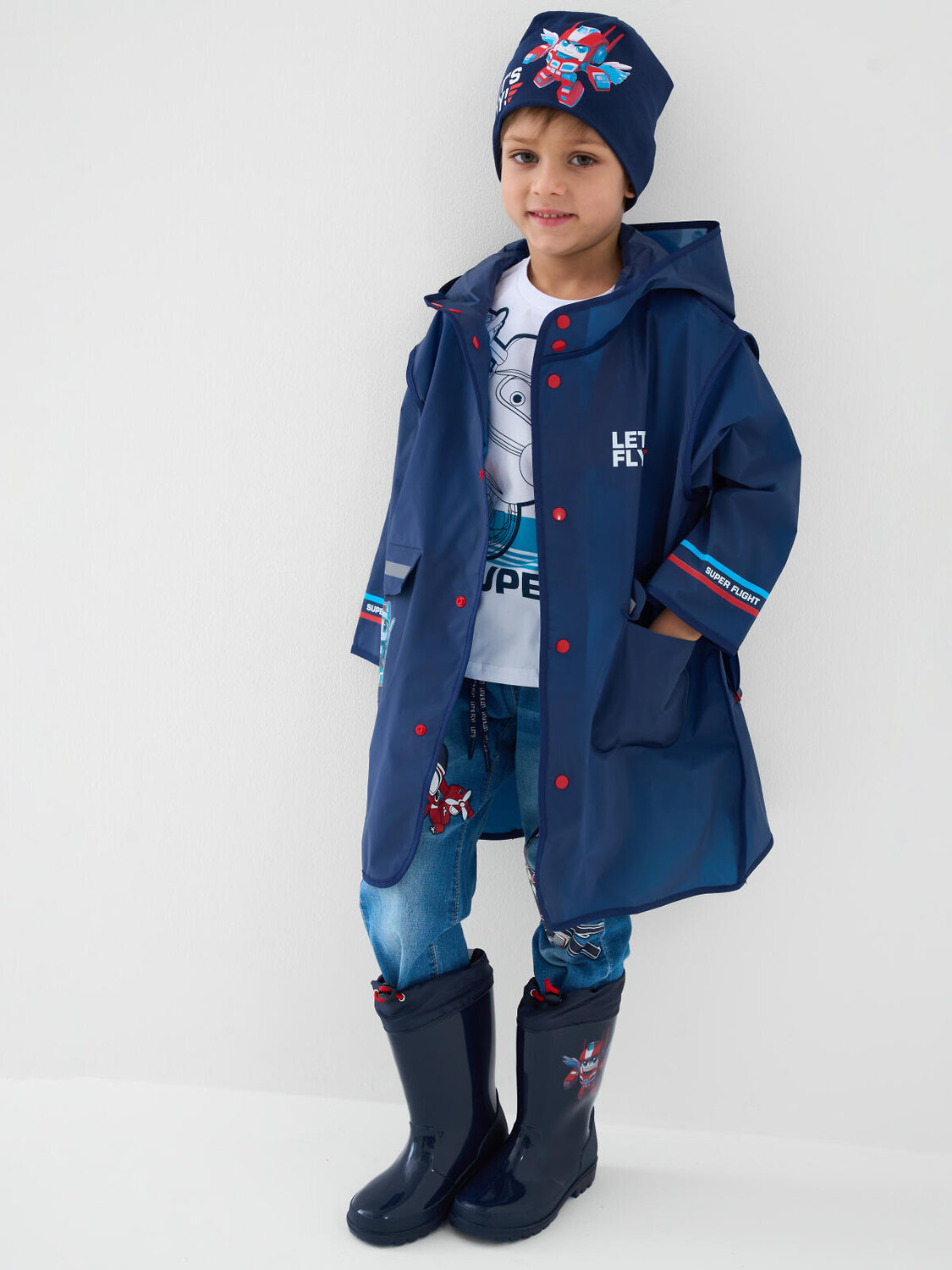 PLAYTODAY Дождевик 589966 12612715 тёмно-синий