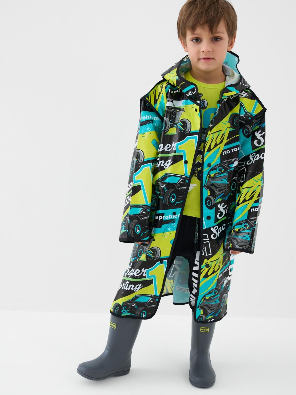 PLAYTODAY Дождевик 589967 12612716 зеленый