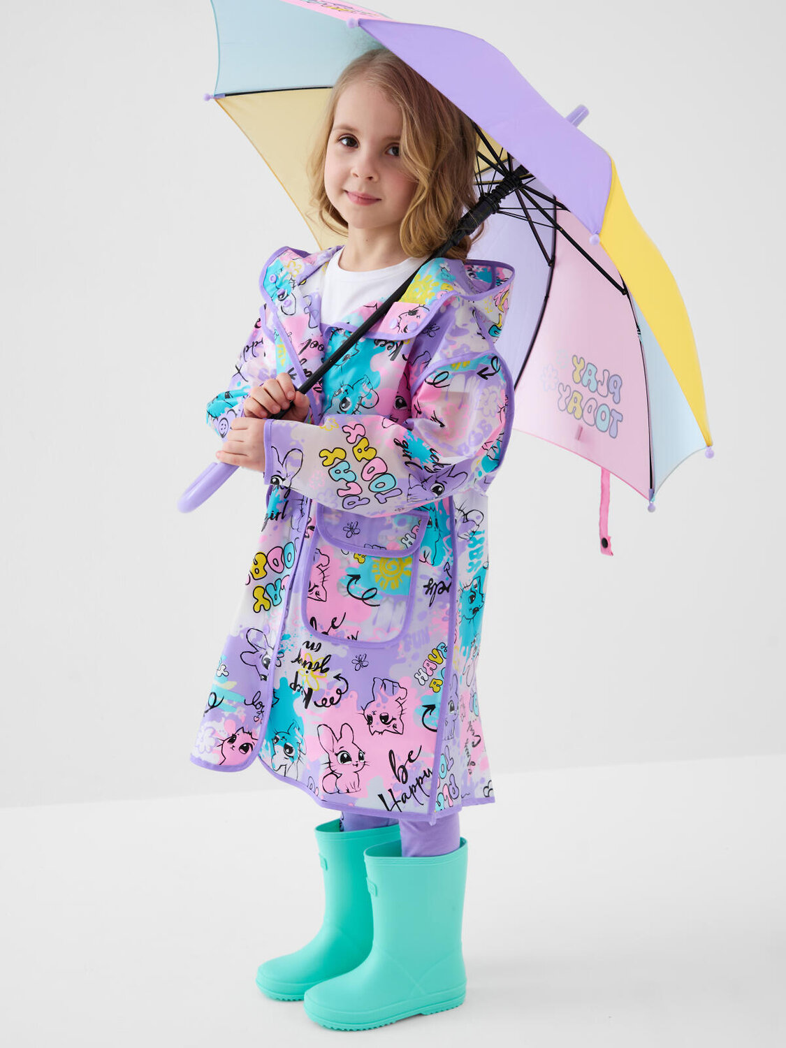 PLAYTODAY Дождевик 589969 12622723 разноцветный