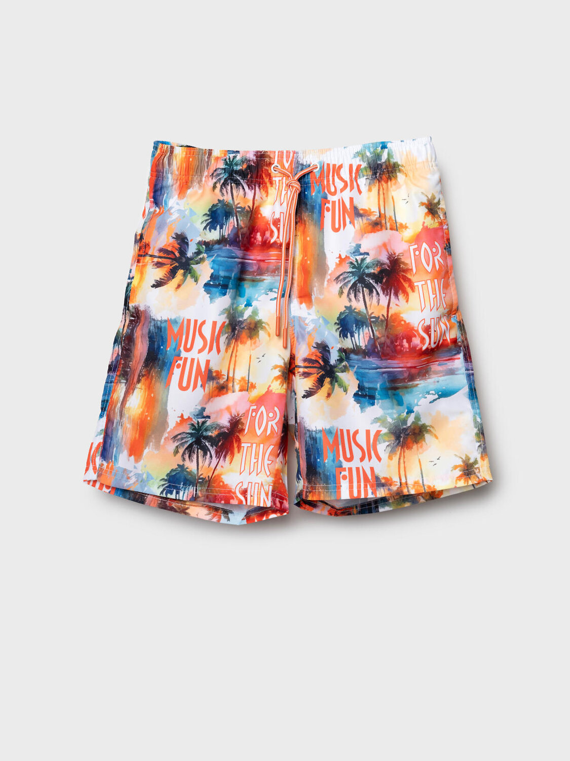 PLAYTODAY Шорты плавательные 589976 12611404 белый,оранжевый