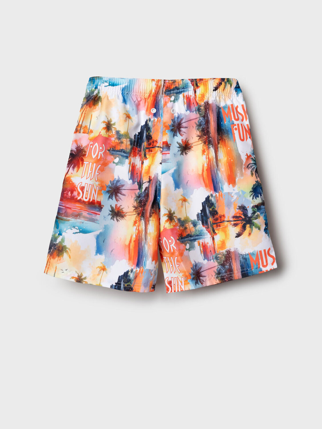 PLAYTODAY Шорты плавательные 589976 12611404 белый,оранжевый