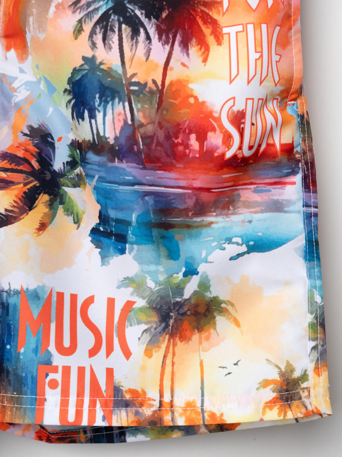 PLAYTODAY Шорты плавательные 589976 12611404 белый,оранжевый