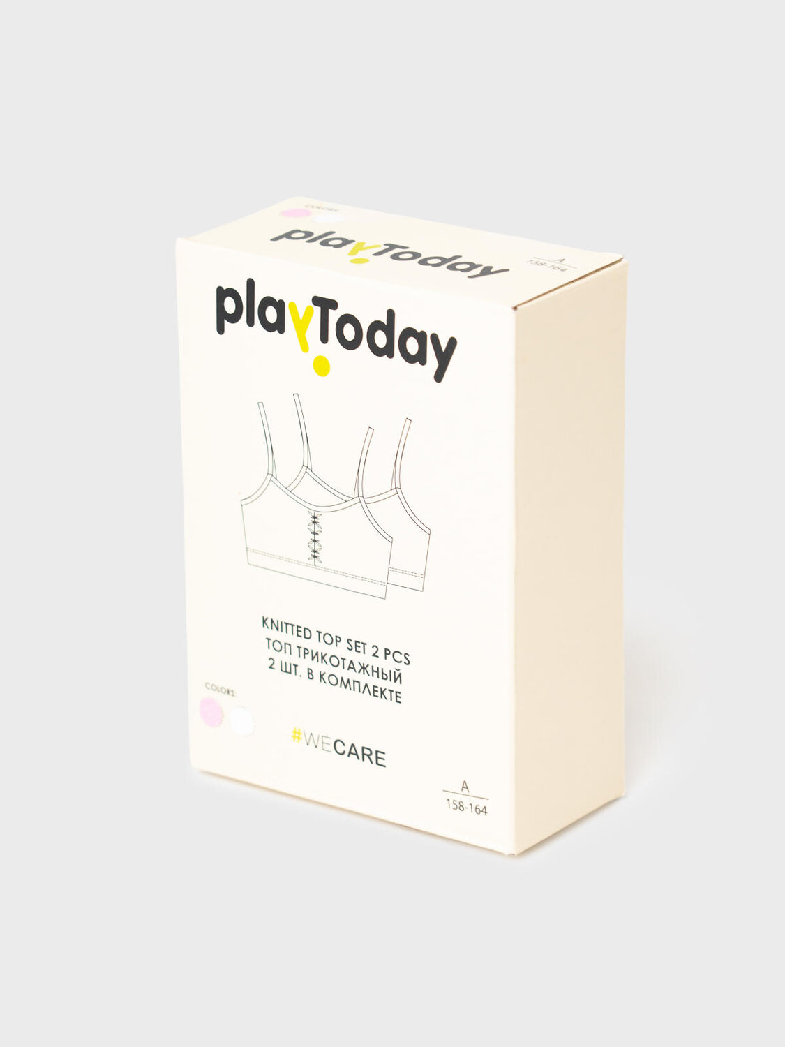 PLAYTODAY Топ 589990 12621456 черный,серый