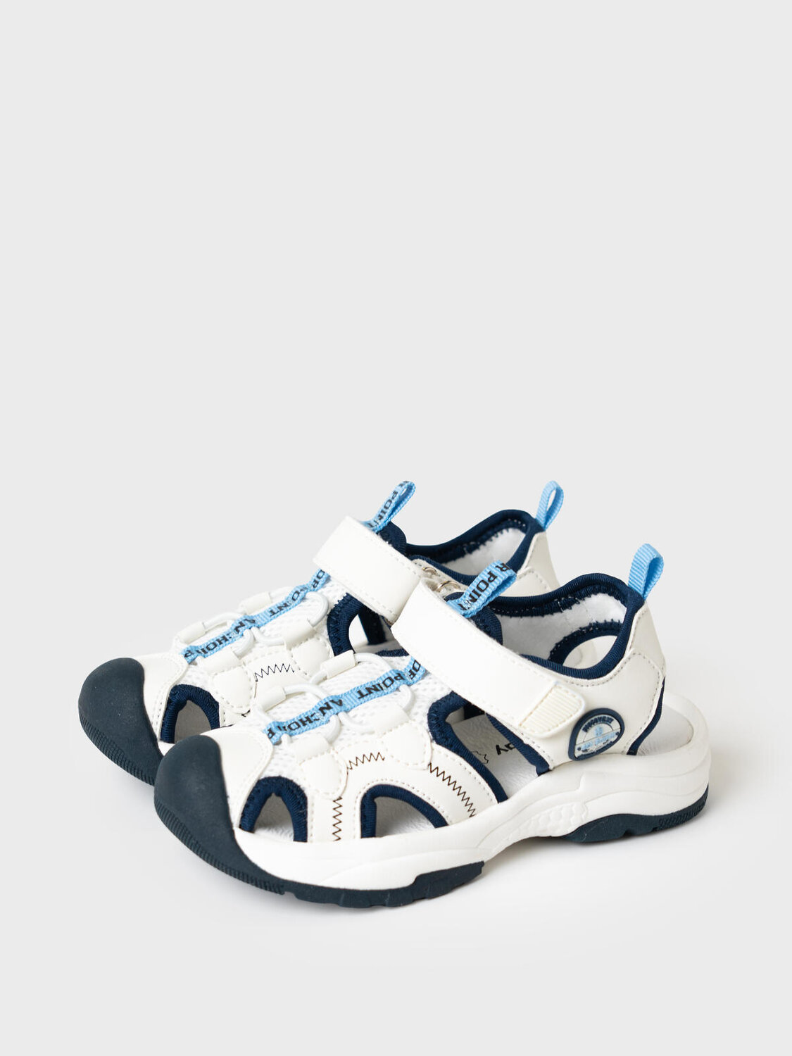 PLAYTODAY Сандалии 590023 12612754 белый,тёмно-синий