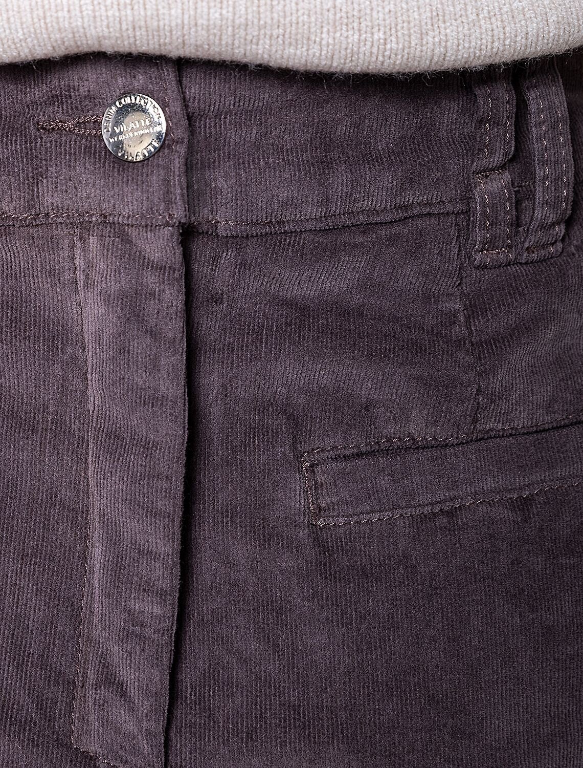 VILATTE Юбка 590039 D26.456 кофейный