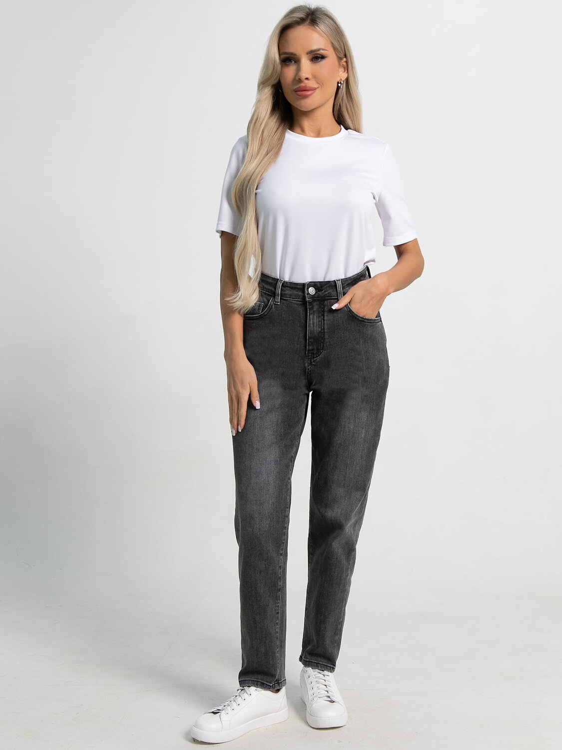 LT Collection Джинсы 590047 Б15437-12М темно-серый