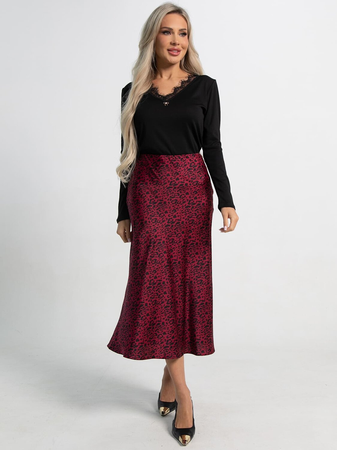 LT Collection Юбка 590048 Ю15421-16М бордовый