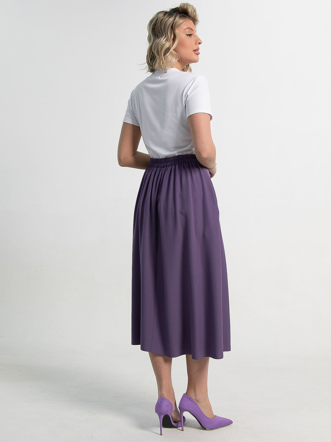 LT Collection Юбка 590049 Ю14389-16М фиолетовый