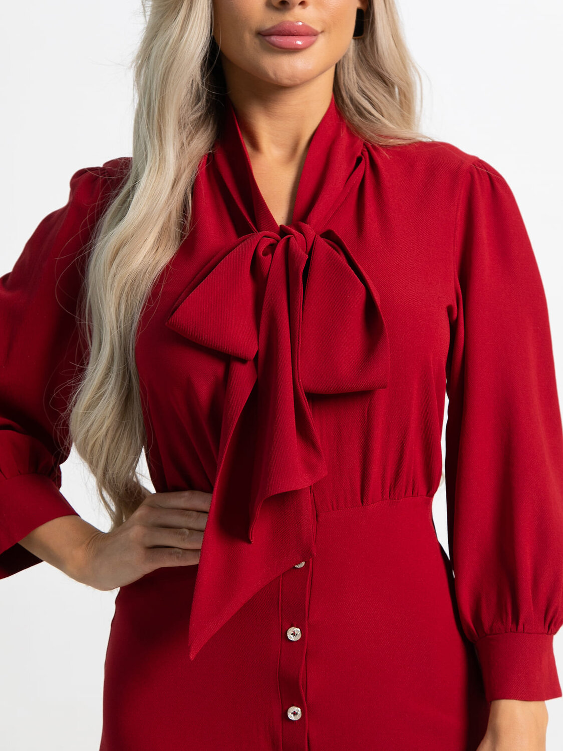 LT Collection Платье 590055 П15494-34М красный