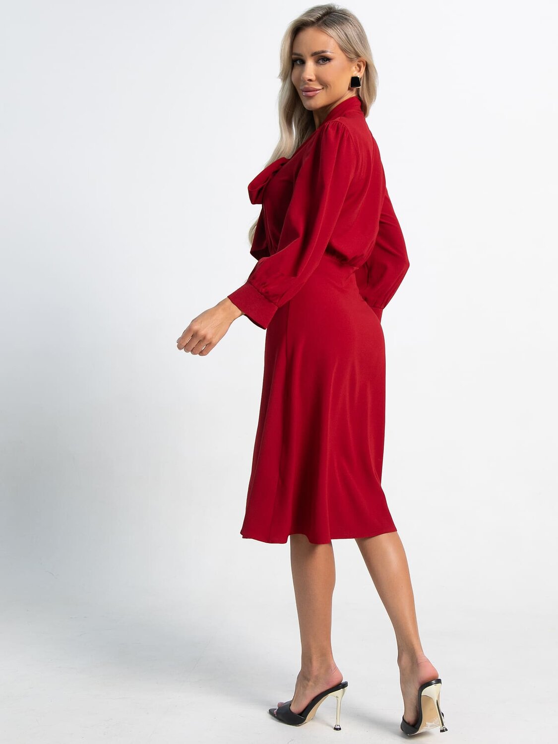 LT Collection Платье 590055 П15494-34М красный