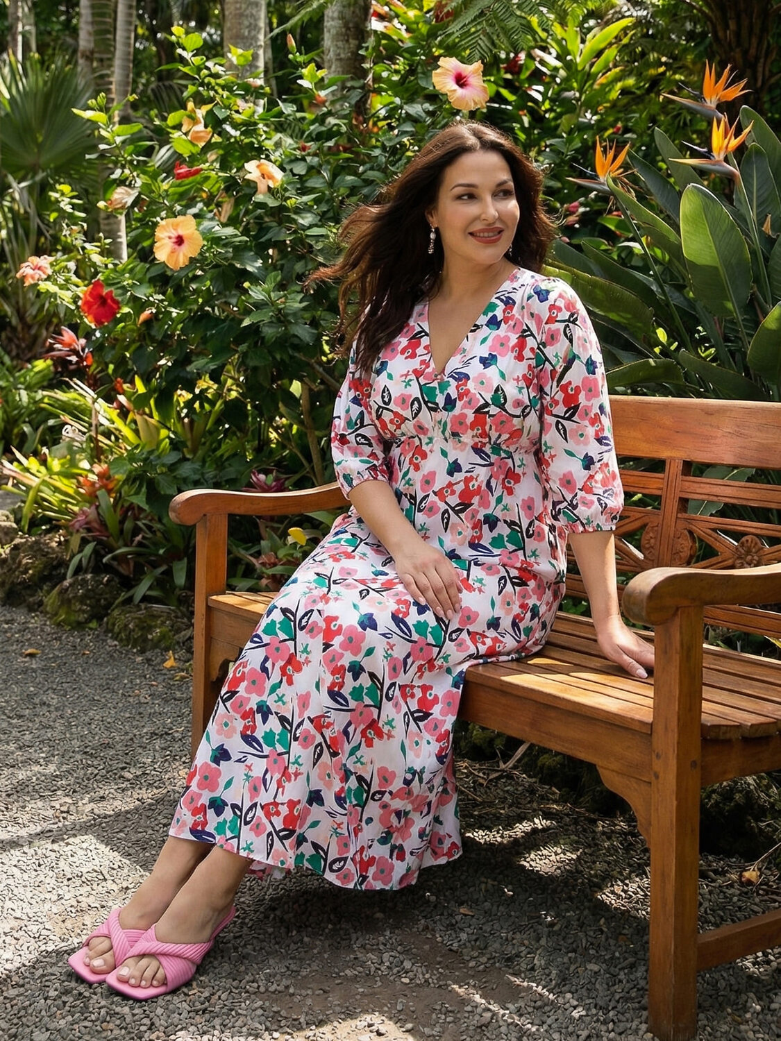 LT Collection Платье 590056 П15499-34М розовый