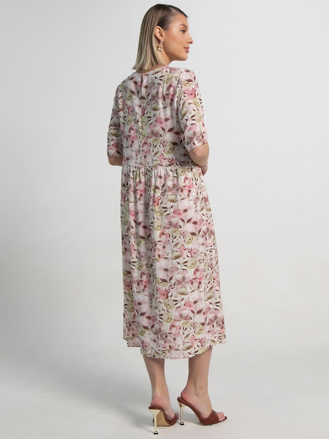 LT Collection Платье 590061 П15516-25М розовый