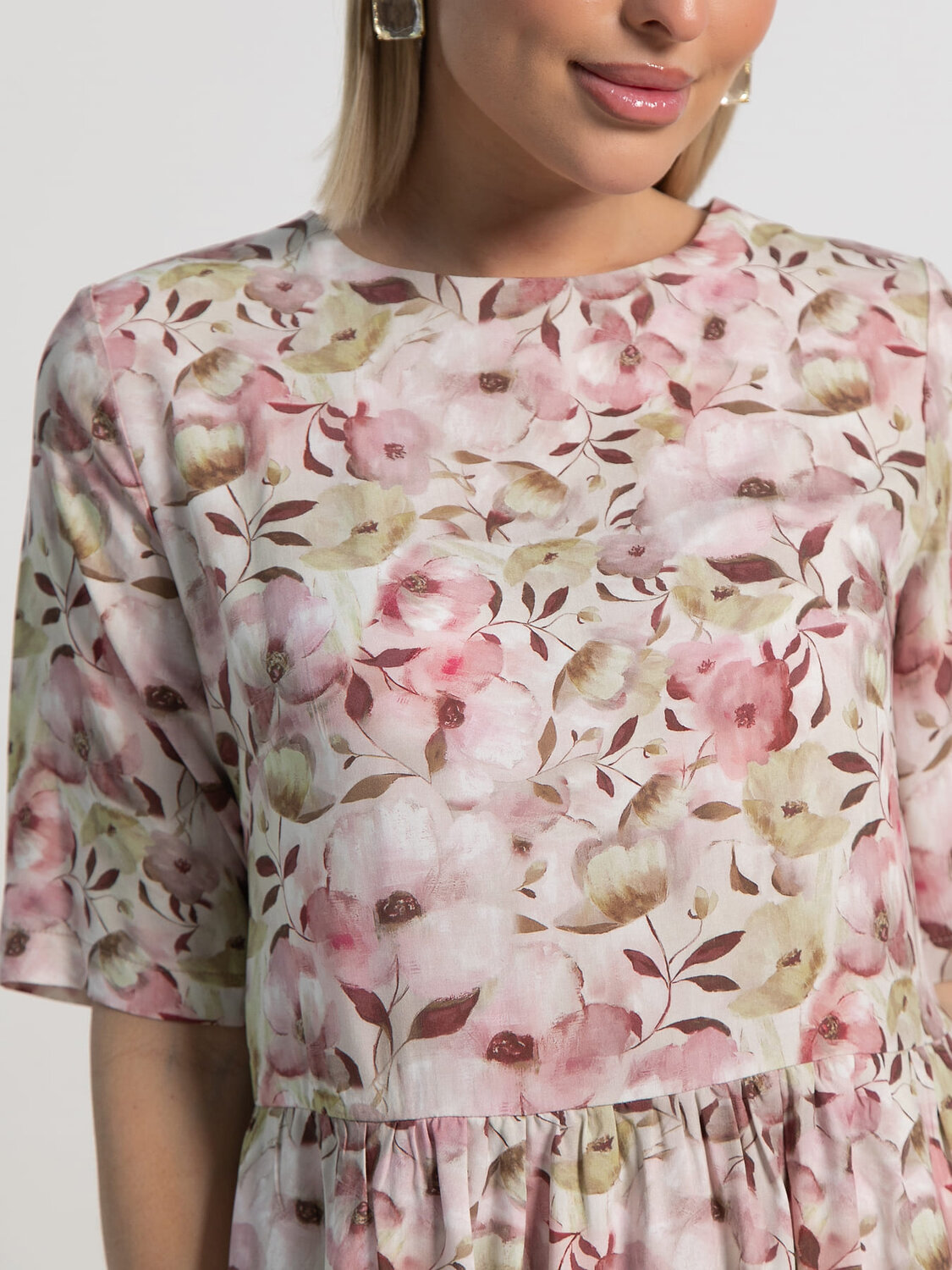 LT Collection Платье 590061 П15516-25М розовый