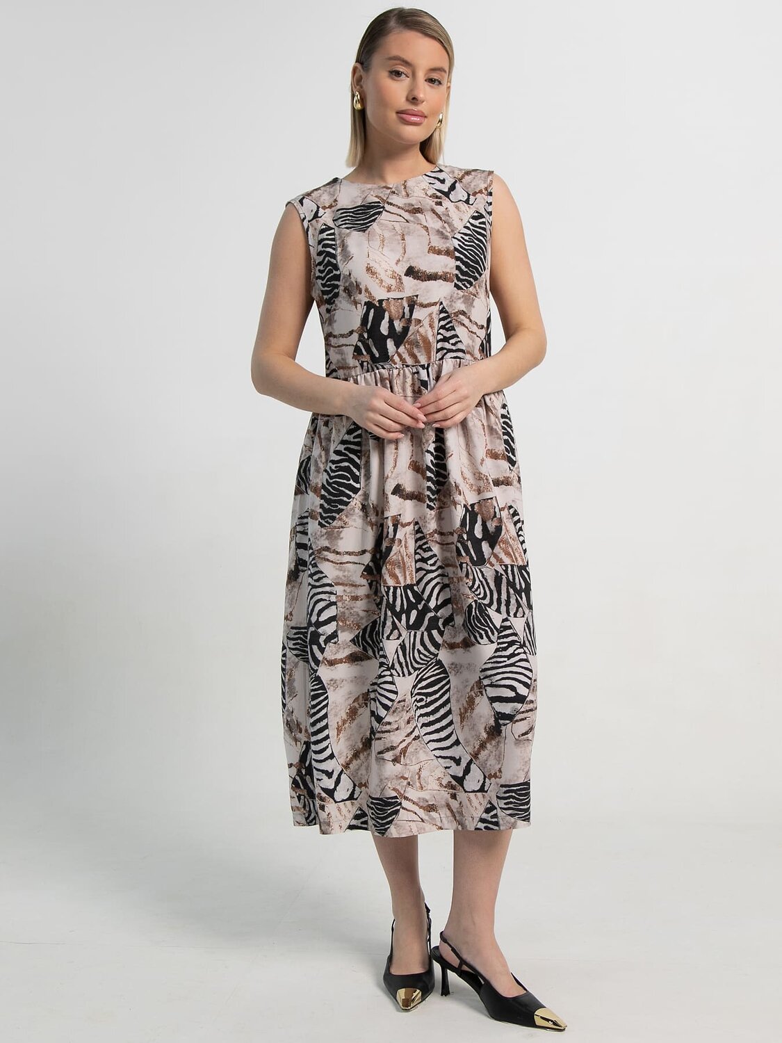 LT Collection Платье 590062 П15519-25М бежевый