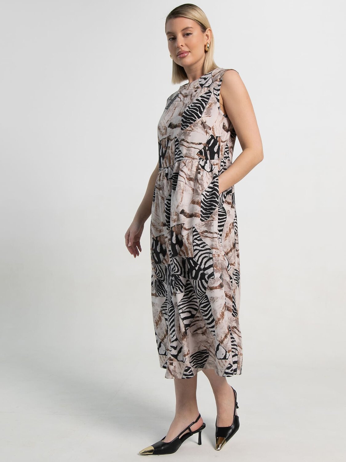 LT Collection Платье 590062 П15519-25М бежевый